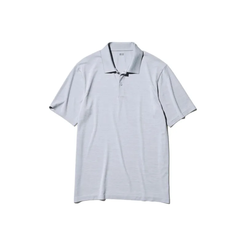 UNIQLO Polo Shirts Unisex Gray-0