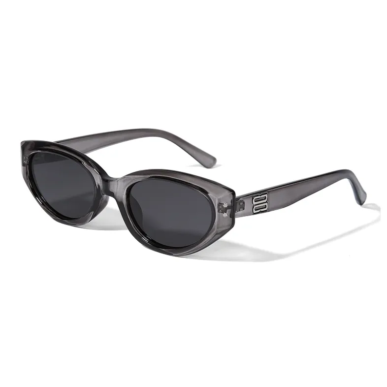 CACUSS Junior TR/Memory Plastic Oval Sunglasses Unisex-12