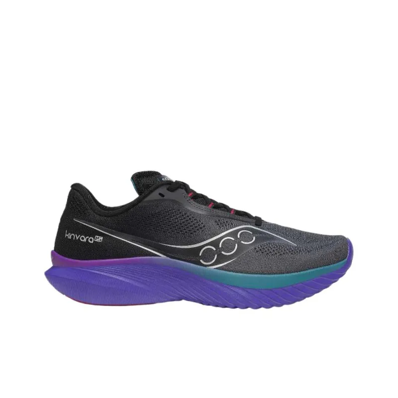 Saucony Kinvara 15 Low Top Running Shoes Women's Black-1