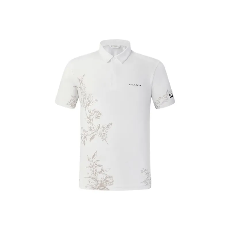FILA Golf Series Polo Shirt Men's Jade White-0