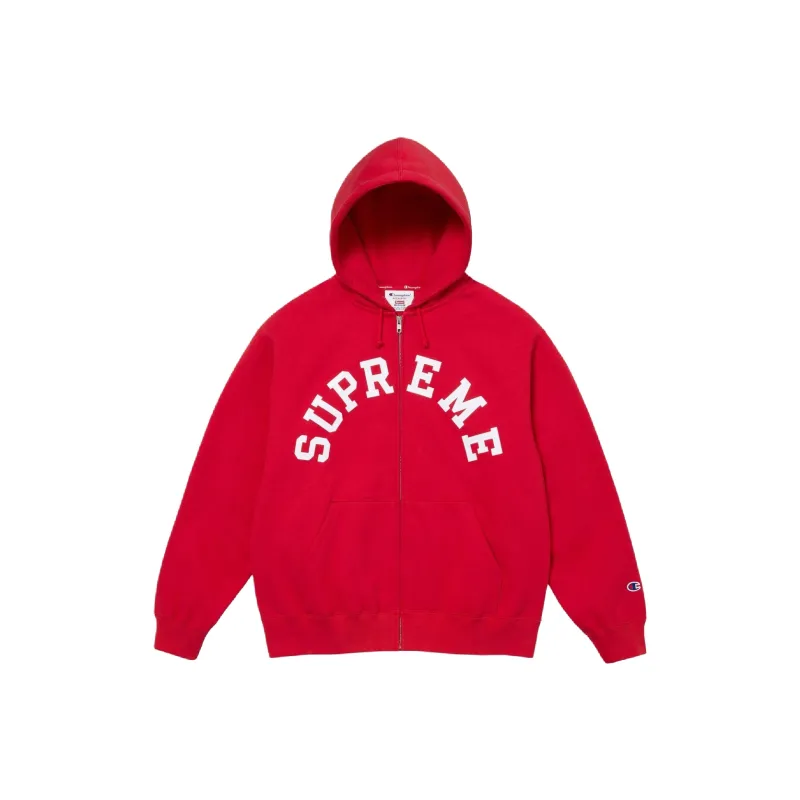 Supreme Champion Zip up Hoodie-0