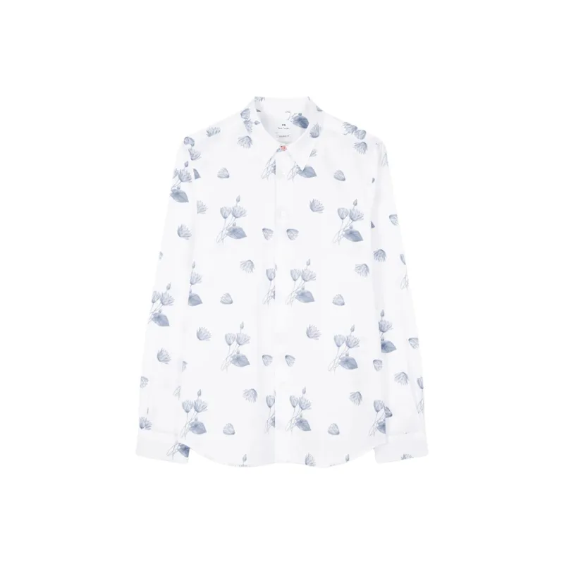 Paul Smith Half Tone Floral Tailored Fit Shirt-0