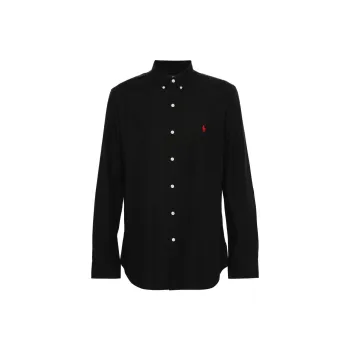 Polo Ralph Lauren Logo Embroidered Long Sleeved Shirt