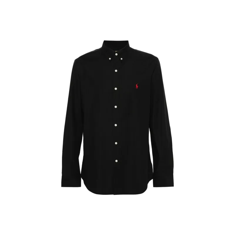 Polo Ralph Lauren Logo Embroidered Long Sleeved Shirt-0