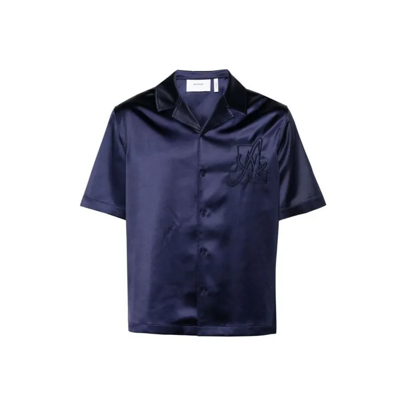 Axel Arigato Cruise Twisted A embroidered Shirt-0