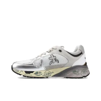 PREMIATA Mased Low Top Casual Shoes Women's Silver