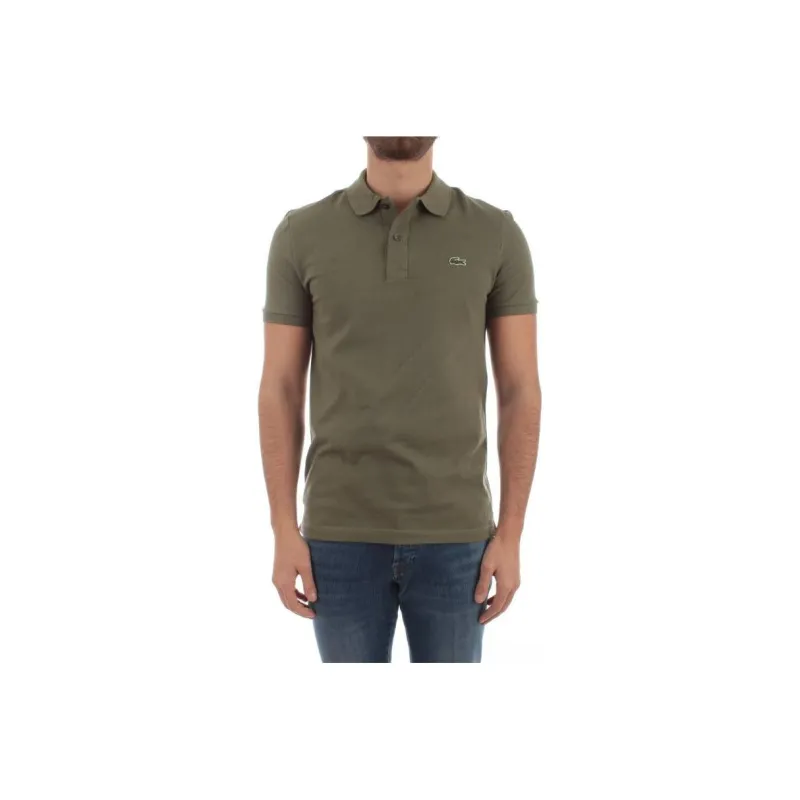 LACOSTE Polo Shirts Men Olive Green-0