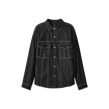 Skechers Sports Life SKX Shirt Unisex Charcoal Gray