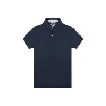Tommy Hilfiger Polo Shirt Men's Navy Blue