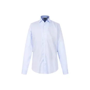 Corneliani Shirts Men Blue