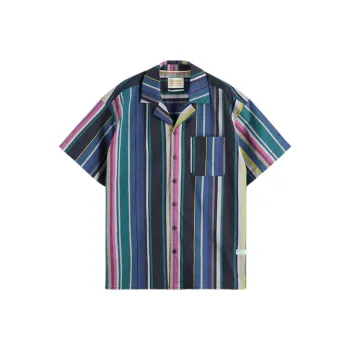 Scotch&Soda SS24 Shirt Men's Stripes