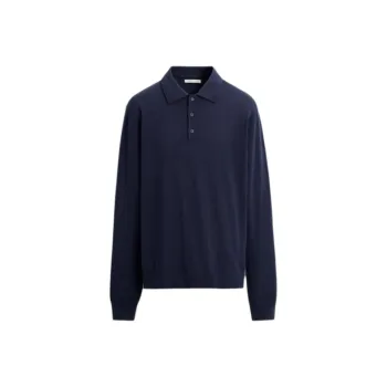 ZARA Polo Shirt Men's Bright Blue