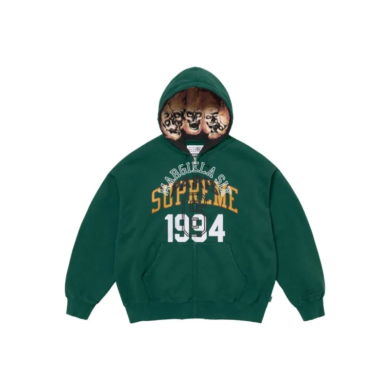 Supreme MM6 Maison Margiela Zip Up Hooded Sweatshirt-6