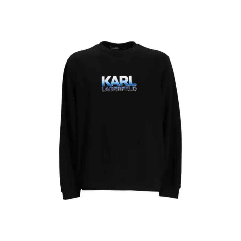 KARL LAGERFELD / Karl Lagerfeld Jeans Logo Printed Crewneck Sweatshirt-0