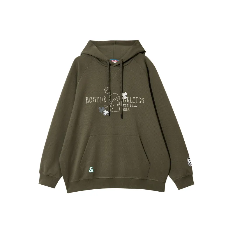 JACK JONES· x NBA Sweatshirt Men's Black Olive-0