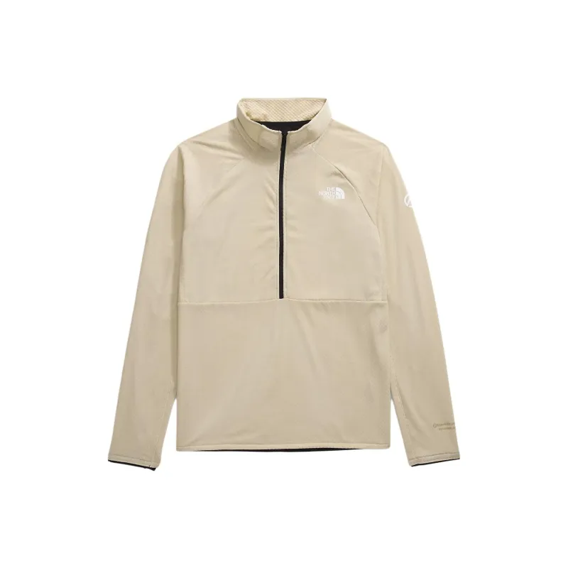 THE NORTH FACE Men’s Summit Series FUTUREFLEECE™ LT ½-Zip Sweatshirt Men's Gravel Stone Color-0