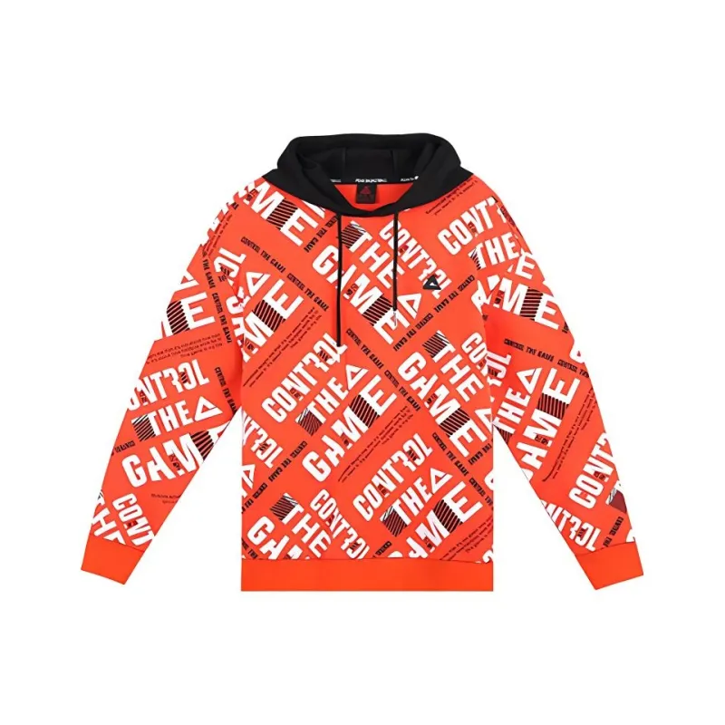 PEAK Basketball Culture Collection Fashion Collection Sweatshirt Men's Vermilion-0