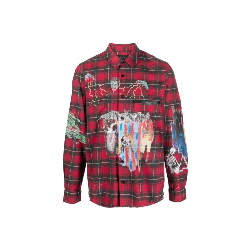 AMIRI Shirts Men Red-0
