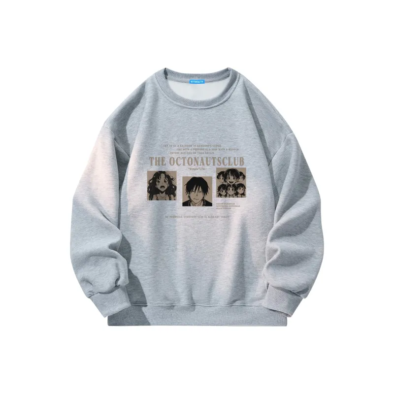 Small Columns Under The Sea Sweatshirt Unisex-16