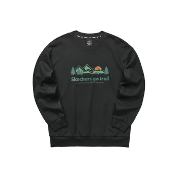 Skechers Stroll Sweatshirt Unisex Carbon Black
