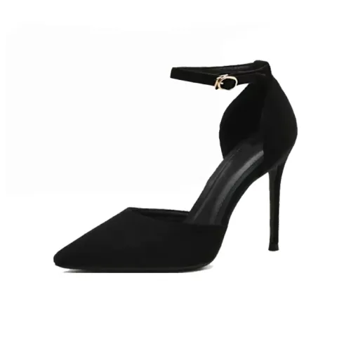 Dawei's House Slim Heel High Heels Women's Black