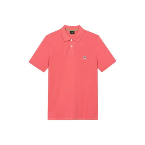 Paul Smith Polo Shirt Men's Pink