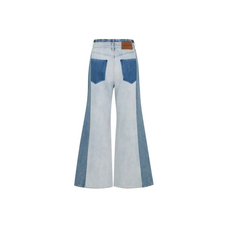 Three Quarters Jeans Women's Blue-1