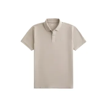 Hollister Polo Shirt Men's Khaki