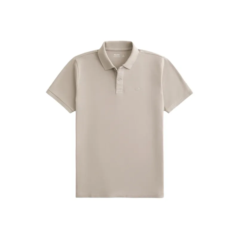 Hollister Polo Shirt Men's Khaki-0