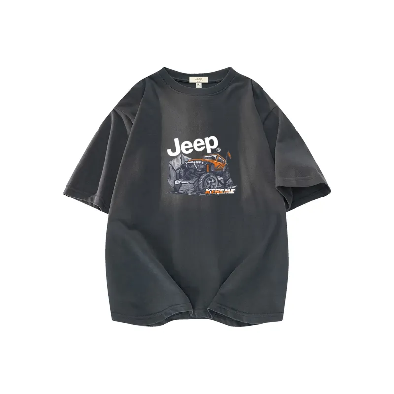 Jeep Pasture Horse Lifestyle T Shirt Unisex-6