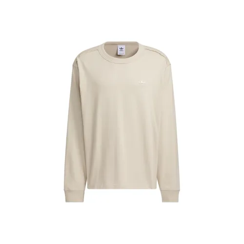 Adidas Originals TOC LONG SLEEVE TEE Sweatshirt Unisex Light Brown