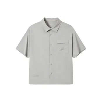 XTEP Shirt Men's City Solitude Gray