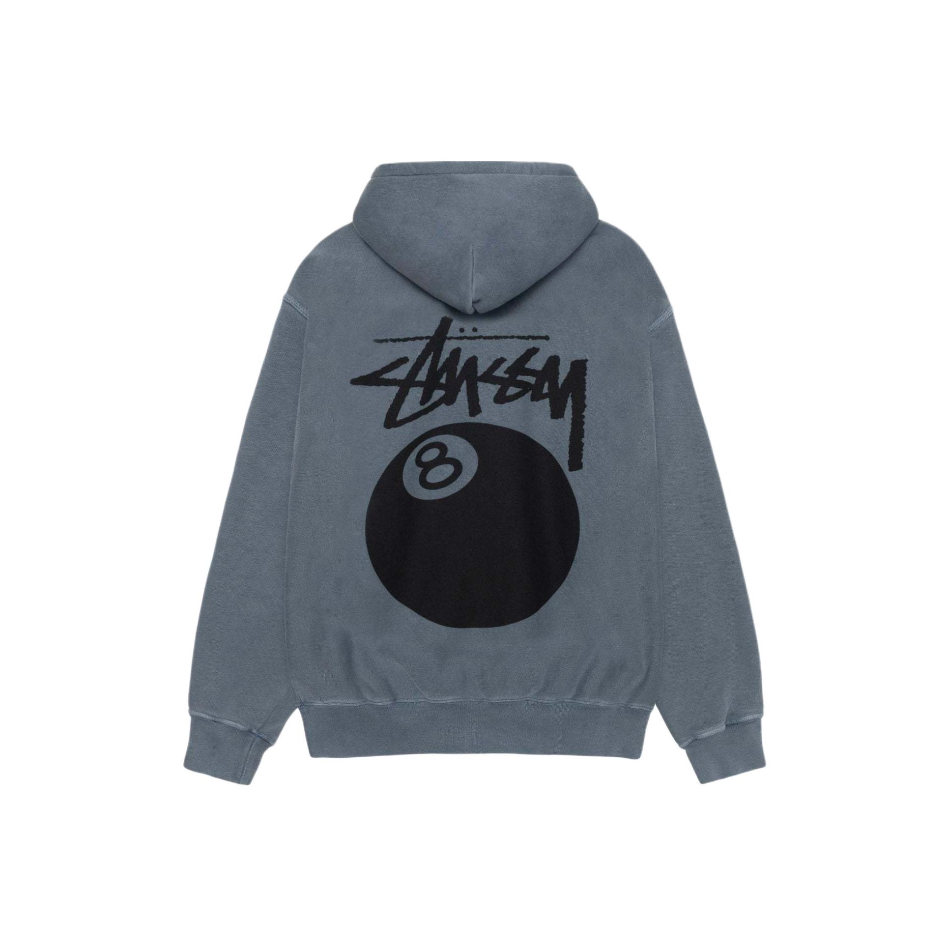 ★24SS 最新作★STUSSY 8 BALL CREW PIGMENT DYED Stussy 8 Ball Pigment Dyed Crew Natural Men's - FW24 - US