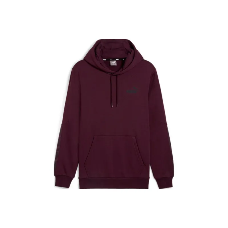 PUMA ESS+TAPE FL Sweatshirt Men's Dark Purple-0
