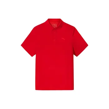 Anta Variety Training Collection Polo Shirt Men's Classic Red