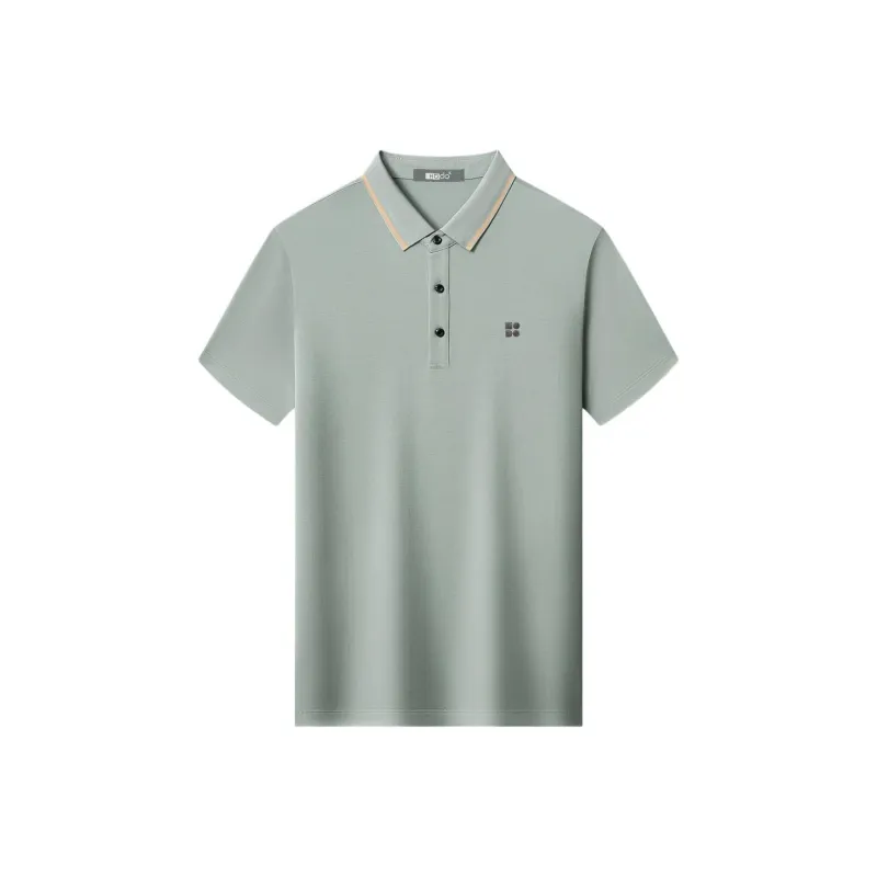 Red bean Polo Shirts Men-4
