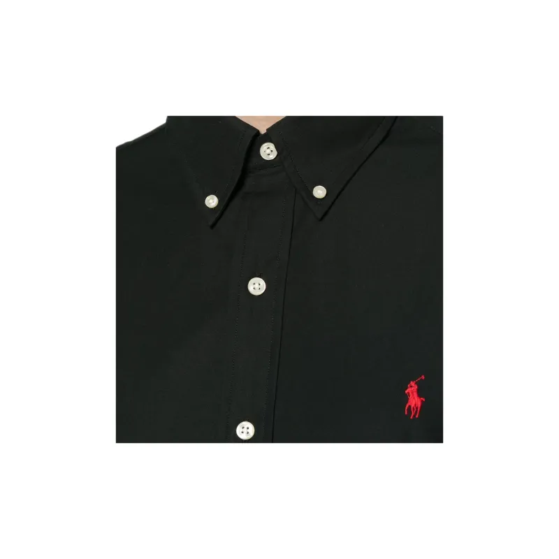 Polo Ralph Lauren Logo Embroidered Long Sleeved Shirt-5