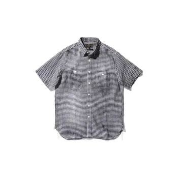 Beams Shirts Men Gray