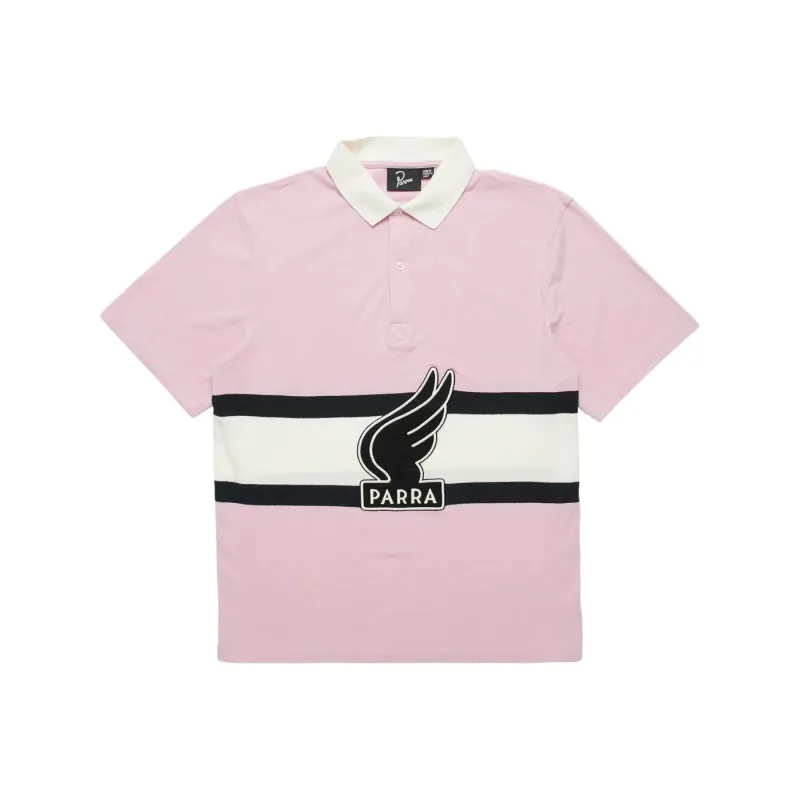 Parra Winged Logo Polo Shirt-0
