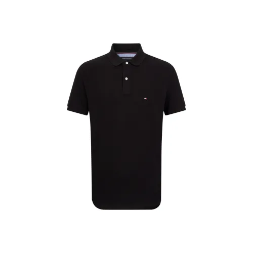 Tommy Hilfiger Polo Shirt Men's Black