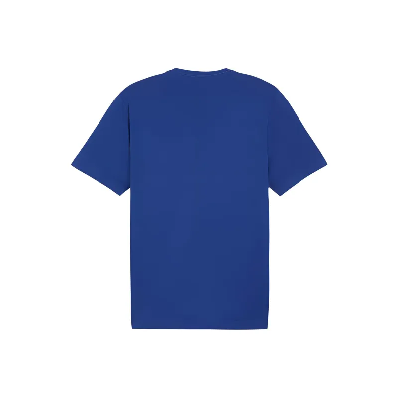 PUMA Essentials Small Logo Men's Tee T-Shirt Men's Royal Blue-1