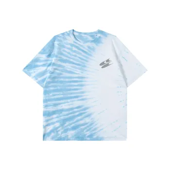 Crying Center T Shirt Unisex Blue White