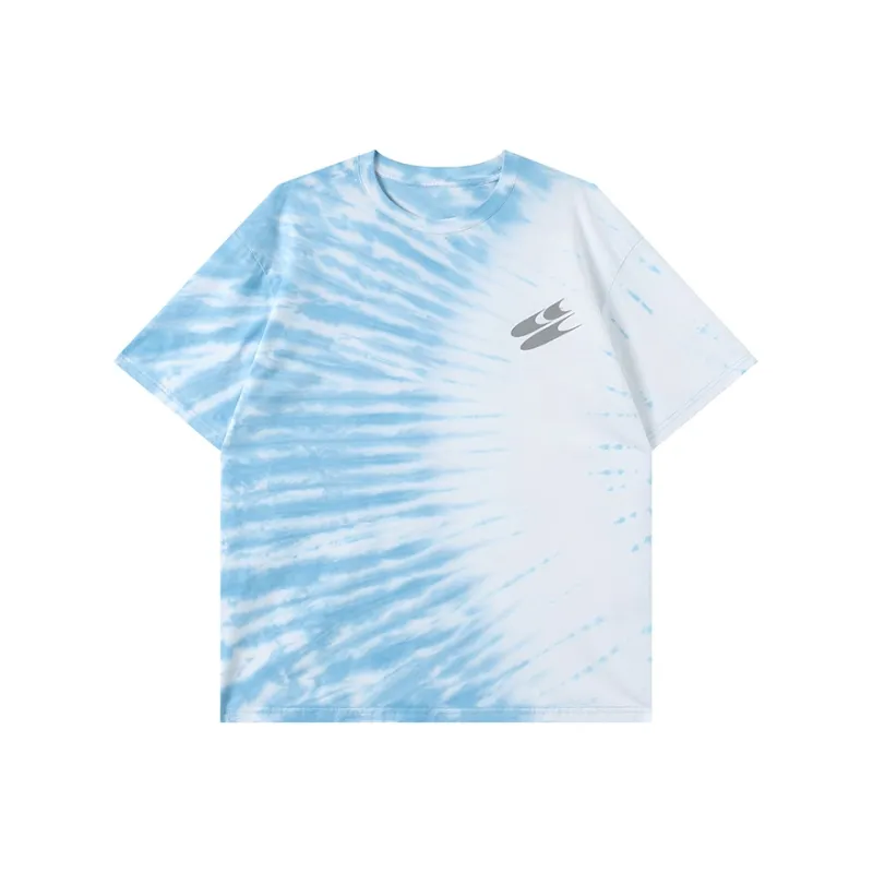 Crying Center T Shirt Unisex Blue White-0