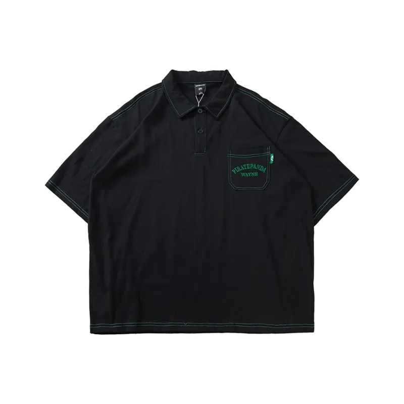 WAYNEXZAVIER Polo Shirts Men Black-0