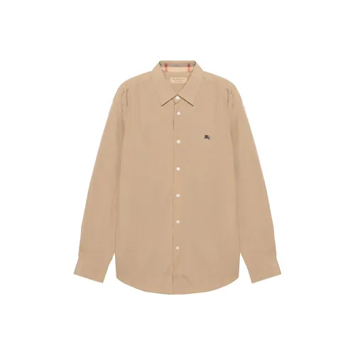 Burberry Stretch Cotton Poplin Ekd Shirt