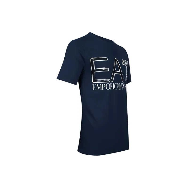 EMPORIO ARMANI EA7 T Shirts Men Blue-3