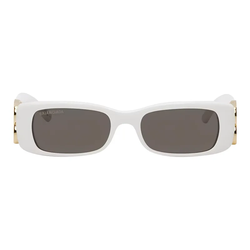 Balenciaga Dynasty Rectangular Frame Sunglasses-0