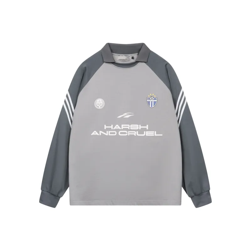HARSH AND CRUEL Soccer Sports Structure Polo Shirts Unisex-5