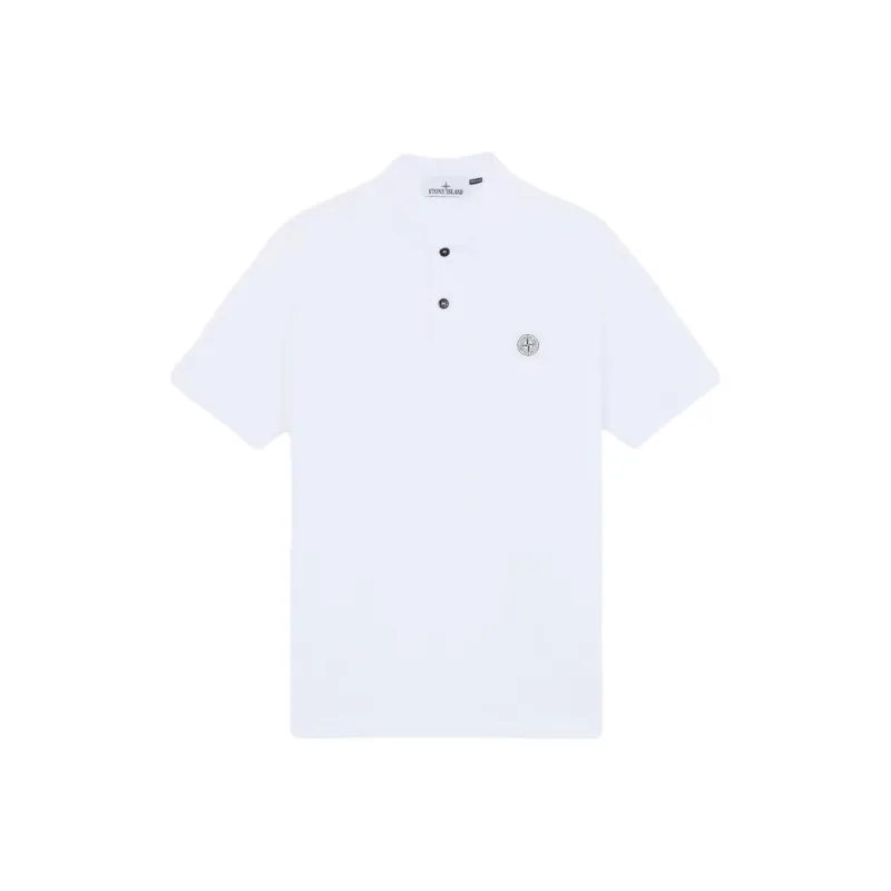STONE ISLAND Compass patch Polo Shirt-0