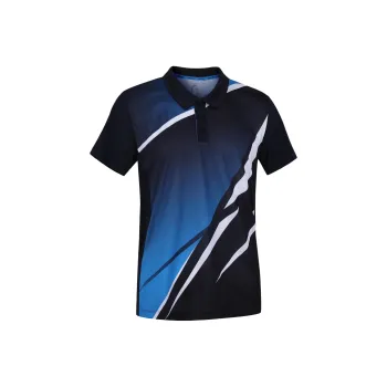 DECATHLON TTP590 Polo Shirt Men's Pacific Blue